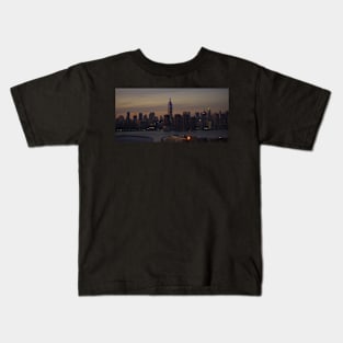 Manhattan Skyline Kids T-Shirt